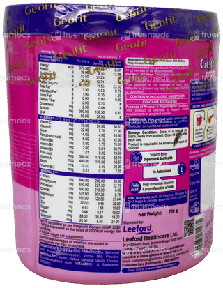Geofit Mom Vanilla Flavour Powder 250Gm